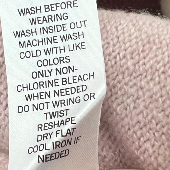 SO Pink/Brown/White Multi Long Sleeve Striped Open Front Cardigan Large - Picture 12 of 12